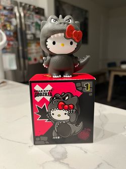 Hello Kitty x Godzilla Vinyl Figure