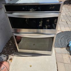 stove and microwave combo