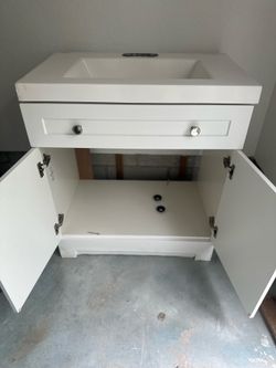 Bathroom vanity sink 30 inch