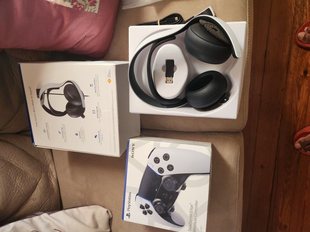 DualSense Edge Ps5 Controller New PlayStation 5 Camera Ps5 Pulse Elite Wireless Headset PS5 PC Mac