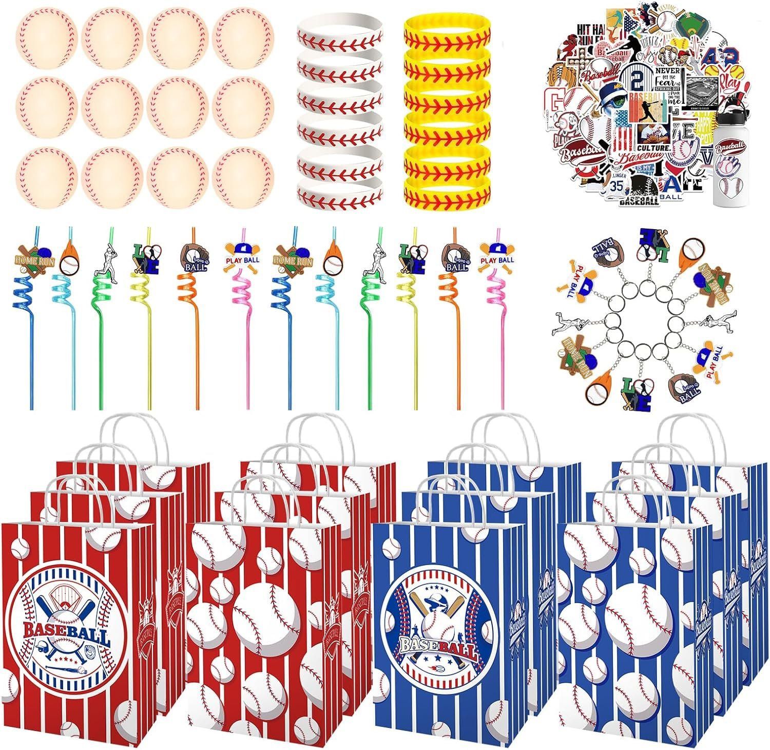 12pk. Baseball Party Favors