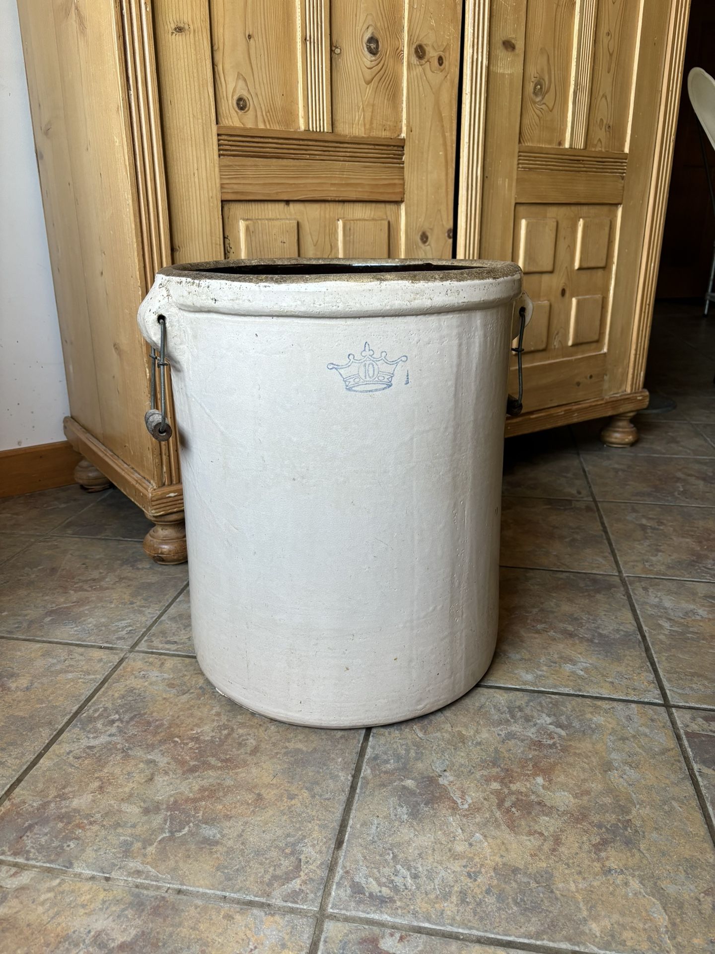 Antique Stoneware Crock