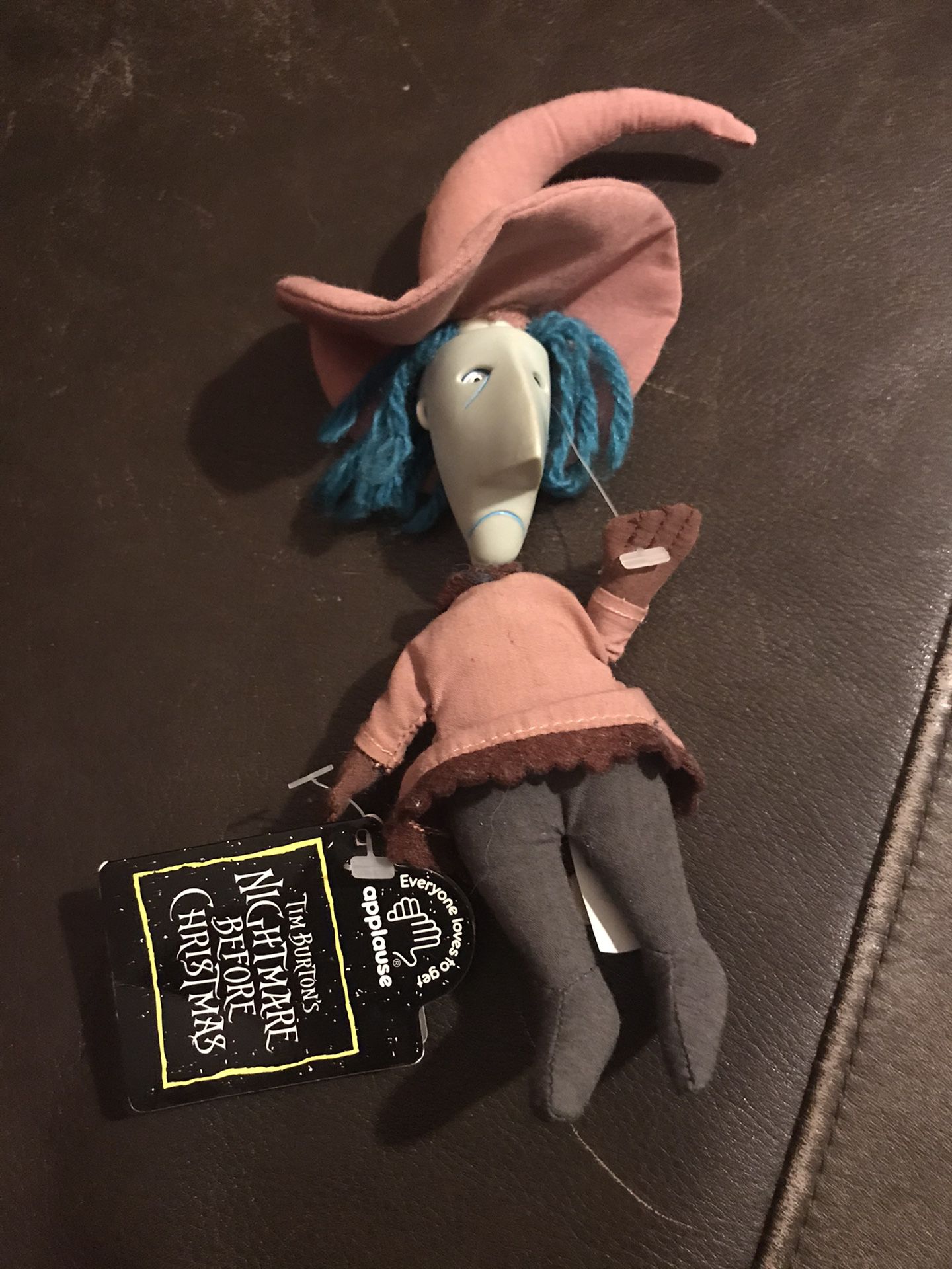 Rare Nightmare Before Christmas Shock Witch Doll with Removable Mask