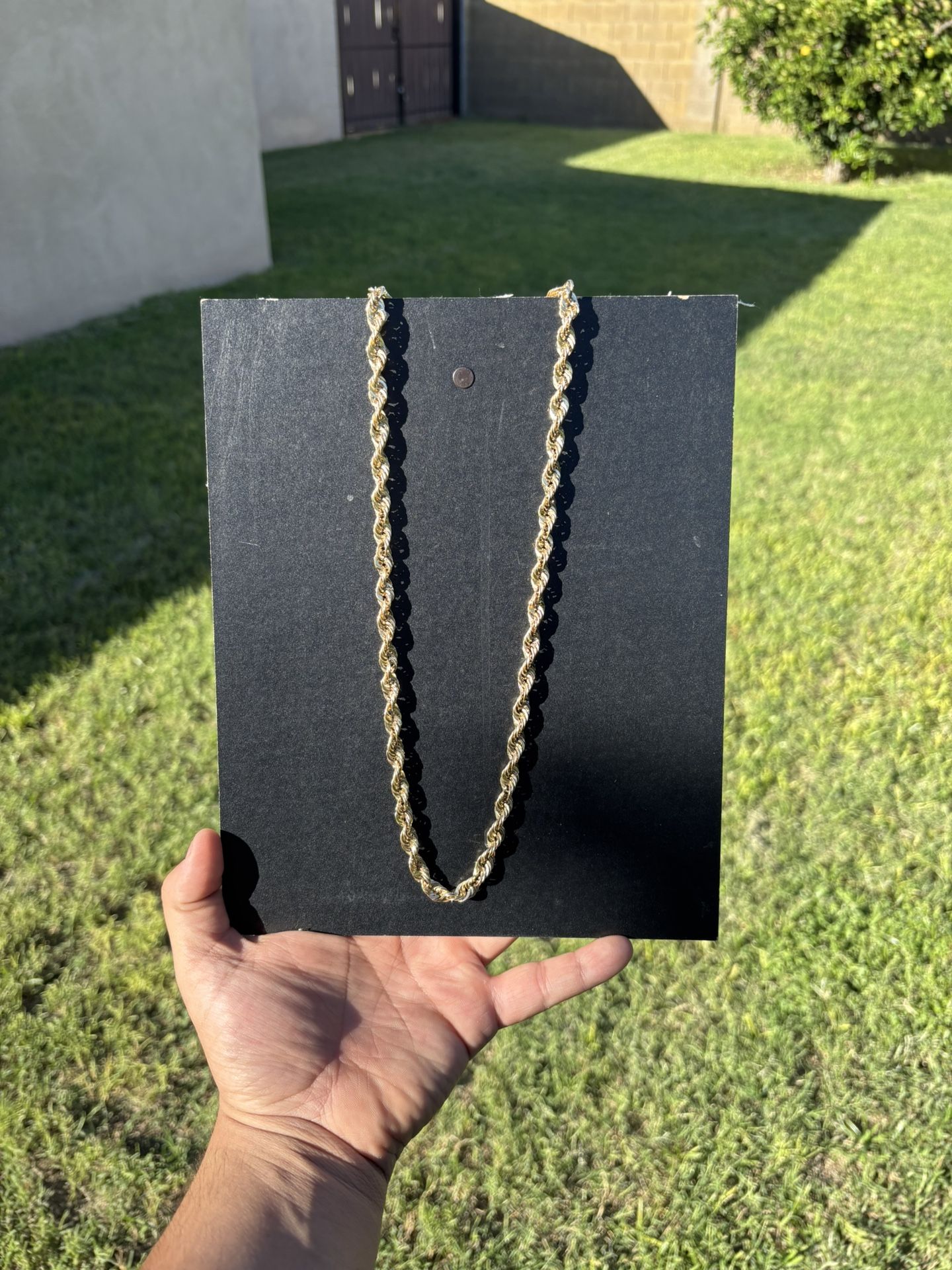 Gold Rope Chain