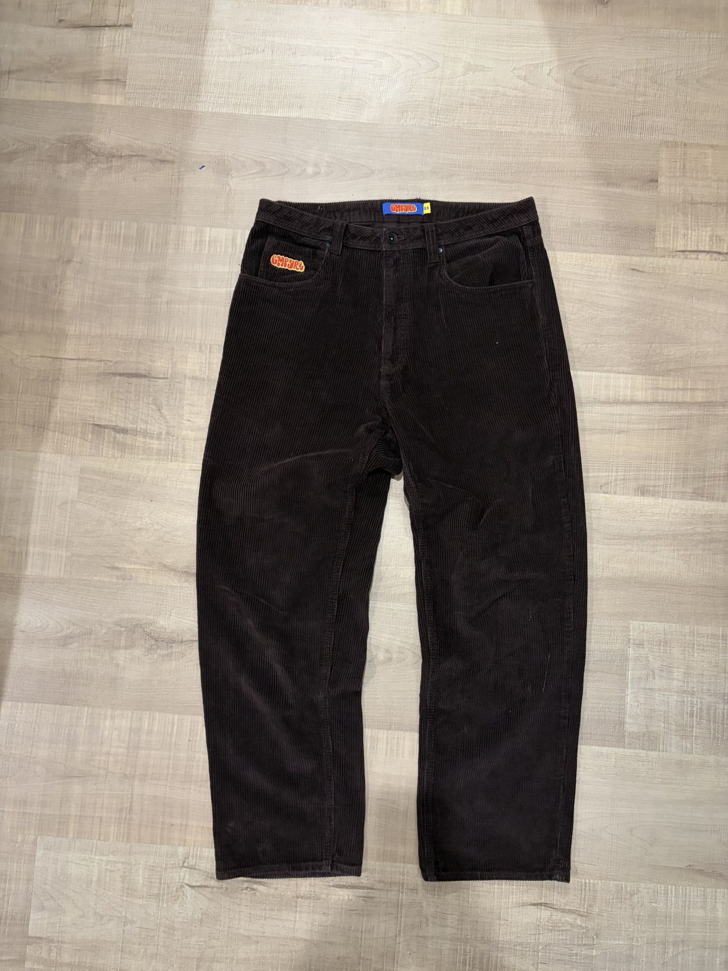 Empyre Men’s Relaxed Fit Brown Corduroy Pants