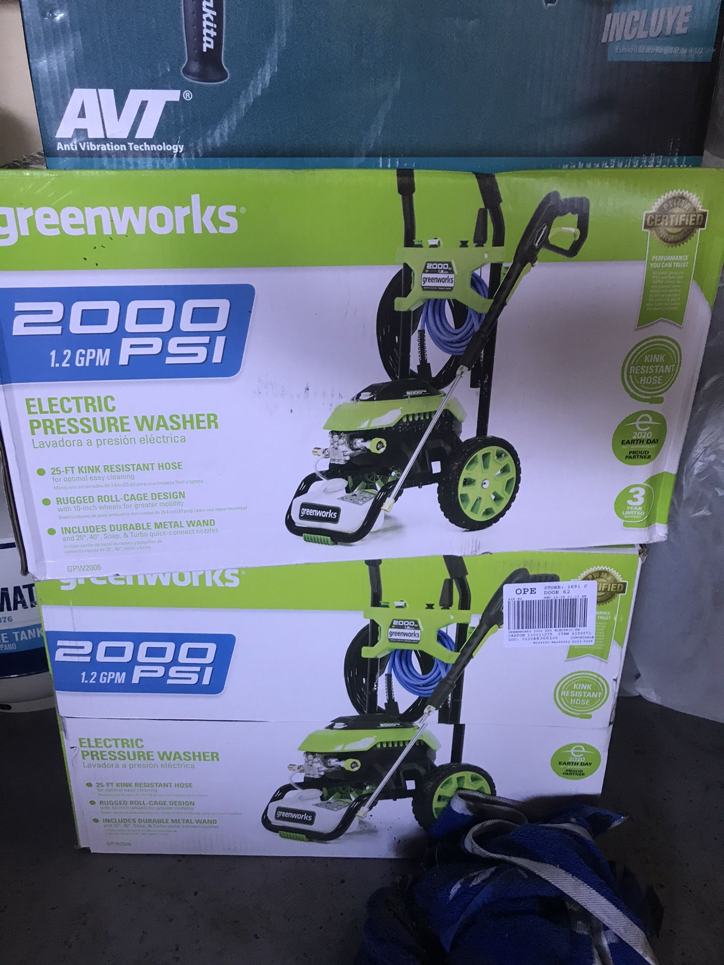 Green works pressure washer