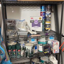 Paint And Paint Supplies Most Are New Never Opened 
