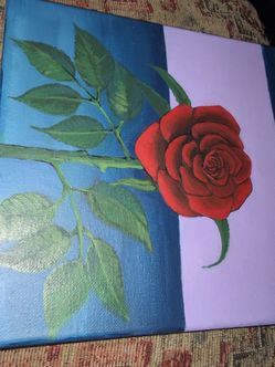 Rose painting