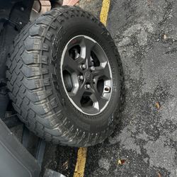 Keep Gladiators Wheel & Tire Perfec Condition 