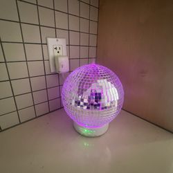 Disco Ball Oil Diffuser Coloring Changing 