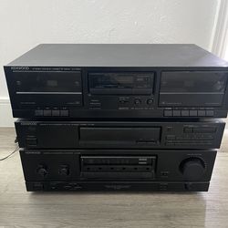 Kenwood Stereo, Synthesizer, Cassette