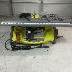 RYOBI 15 Amp 10 in. Compact Portable Corded Jobsite Table Saw
