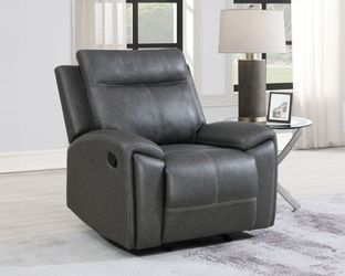 New Gaston Gray Manual Recliner!