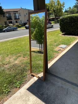 BEVELED FULL BODY WALL MIRROR