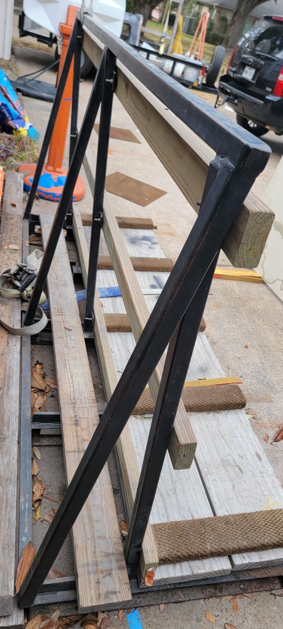 A-frame granite (burro para granito)