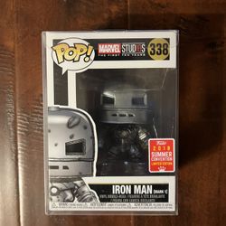 Funko Pop! Iron Man (Mark 1) #338 Marvel Studios: The First Ten Years — 2018 Summer Convention