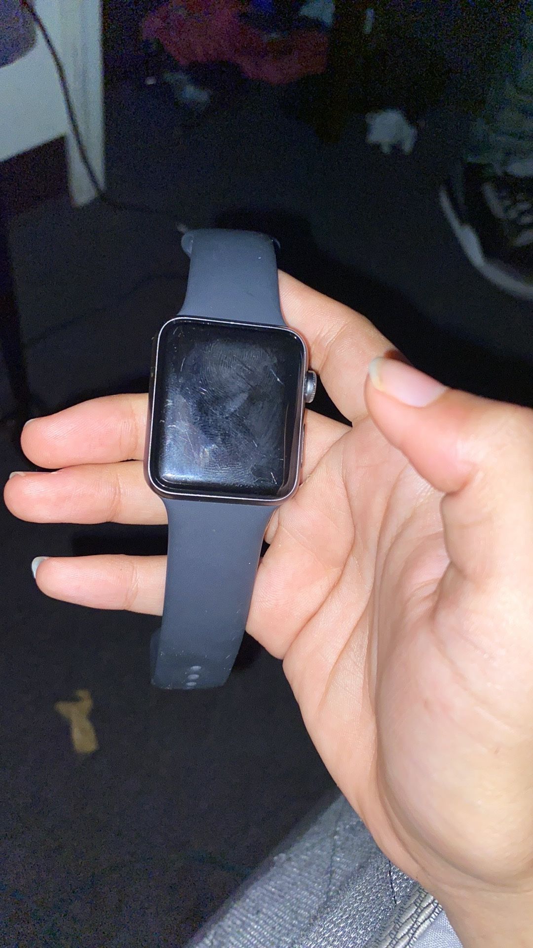 Black Apple Watch Series 4