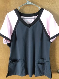 Greys anatomy scrub top, worn once, size lg