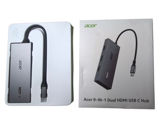 Acer 9 in 1 Dual HDMI USB C Hub