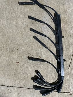 NOS BMW 6 Cylinder Spark Plug Wire Set RHG Ignition Cable Harness OEM Style Unused