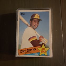 Tony Gwynn (1980's - 1990's) lot of 38 cards