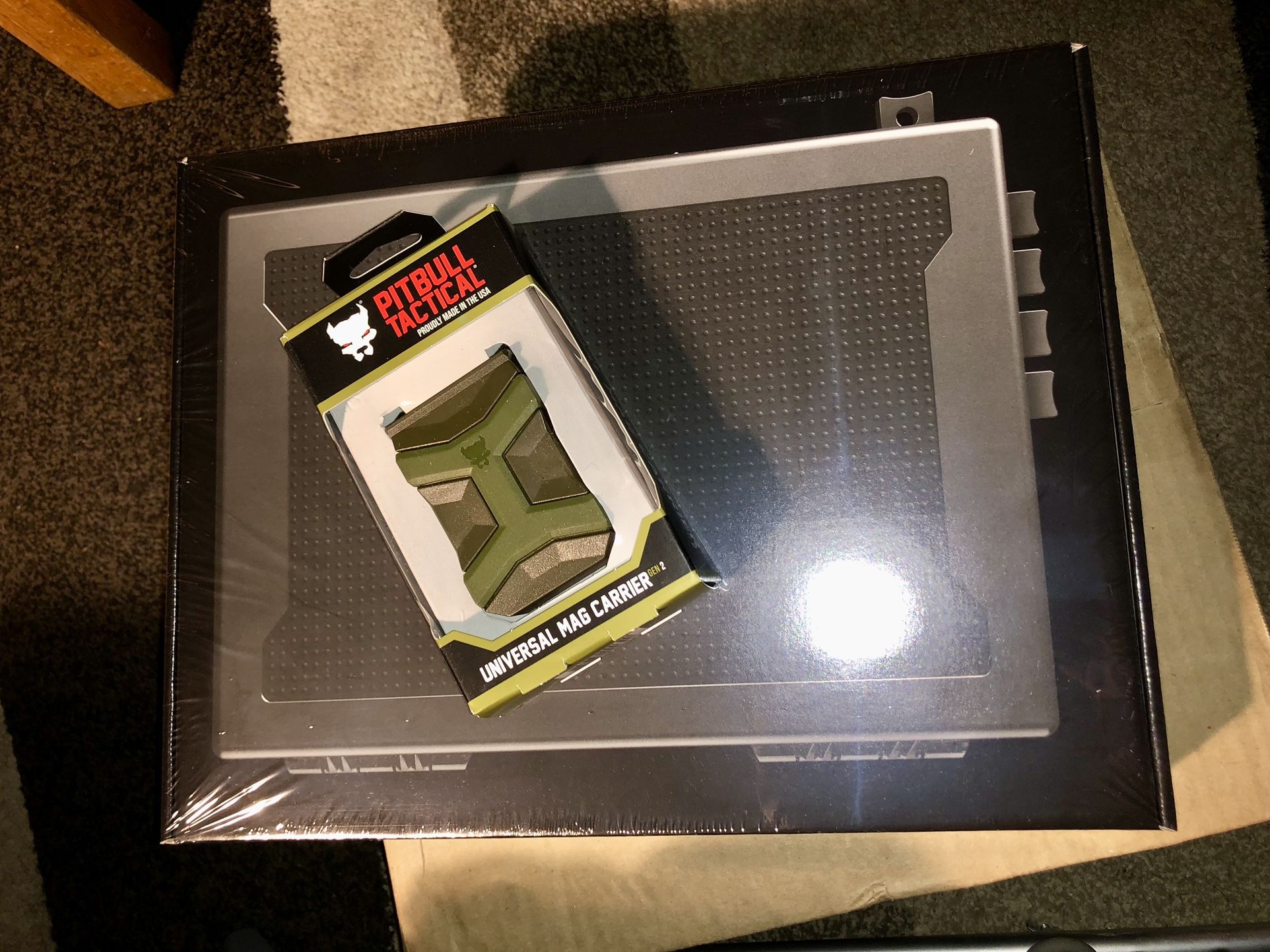 STOPBOX PRO Handgun Safe SB401 Brand New with Pitbull Tactical Mag ...
