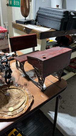 Desktop Desk, Pencil Holder
