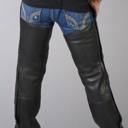 Men's Hot Leather Size Large Chaps