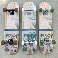 3 Element Skateboards For Sale !