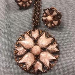 Necklace And Earrings 