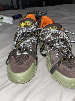 Woman Gucci Flashtrek Shoes Sneakers Size 11