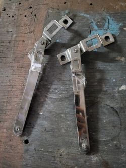 67 To 72 Chevy Gmc Truck Tailgate Chains New Chrome