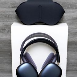 Apple AirPods Max USB-C Wireless Over-Ear Headphones Midnight MWW43AM/A