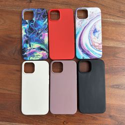$12 for Bundle of iPhone 14 Phone Cases (6)