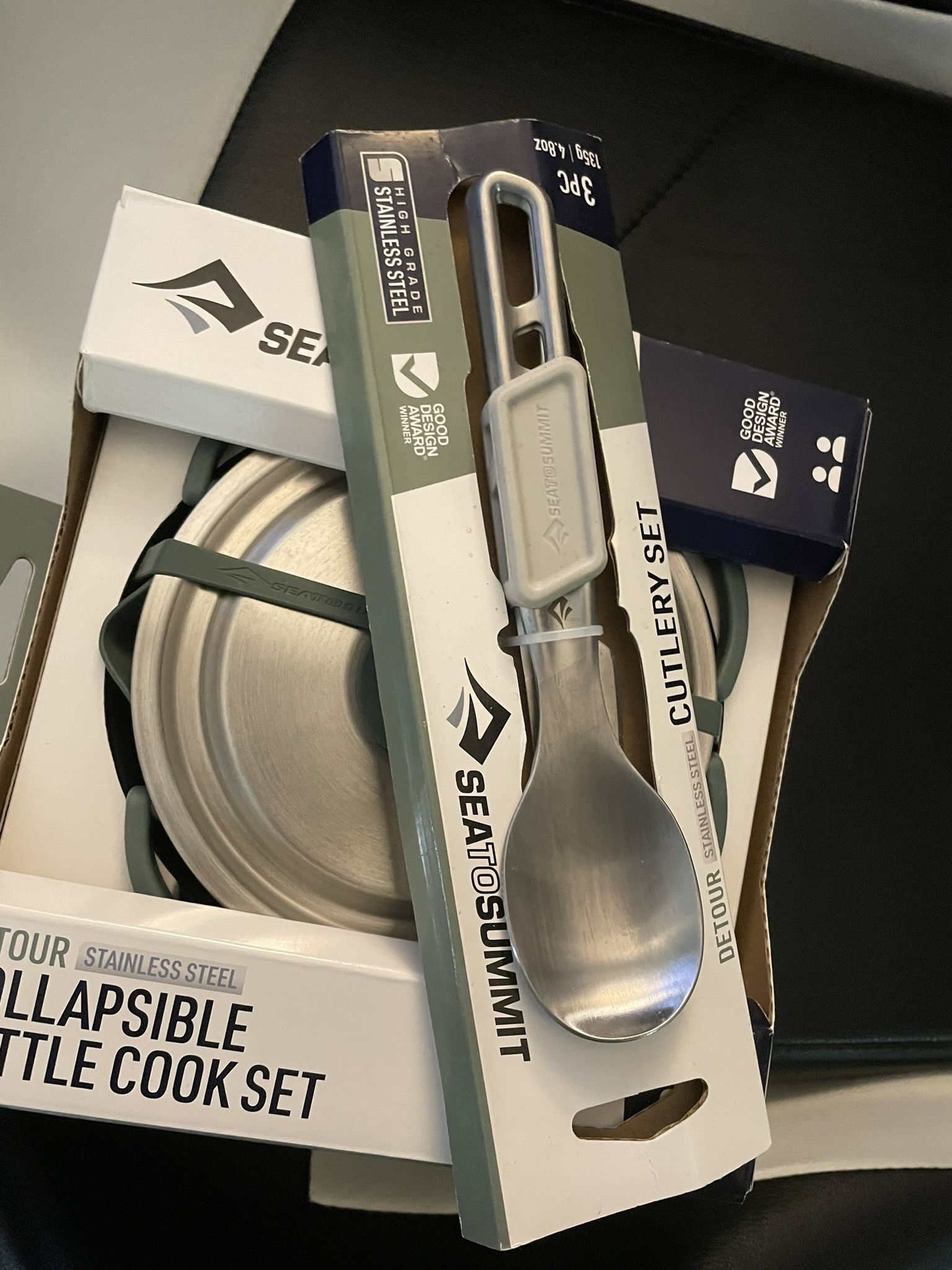 Sea To Summit Kettle Cook Set And Cutlery