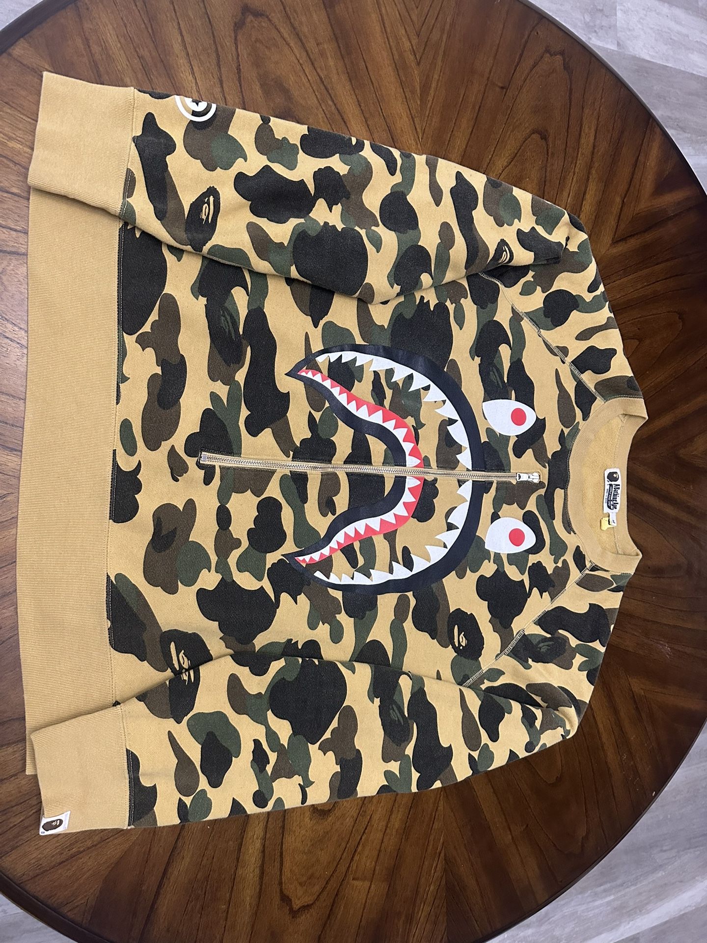 BAPE 1st Camo Crewneck Sweatshirt