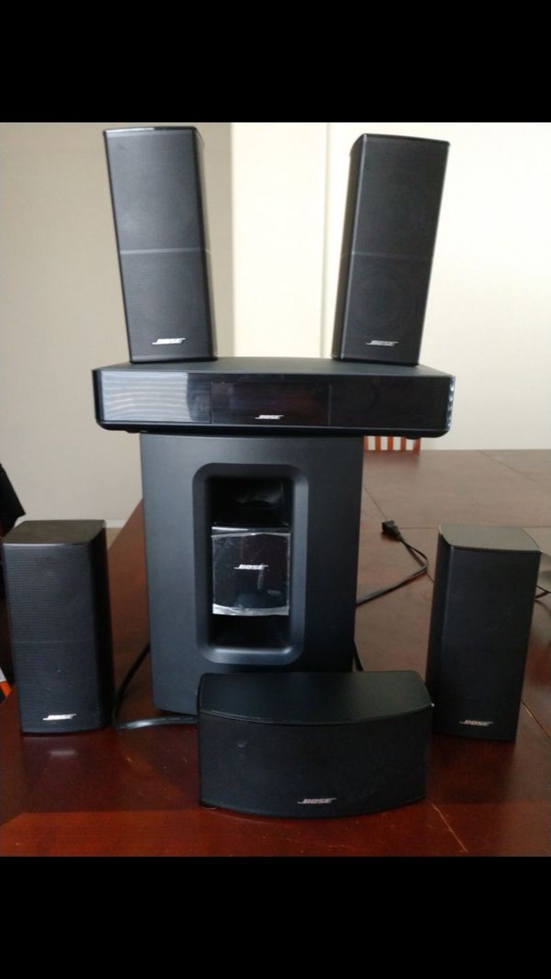 Bose Cinemate 520 Bluetooth HDMI WiFi Theater Sound System FIRST $500
