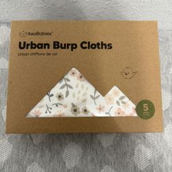 Baby Burp Cloths - Box Of 5