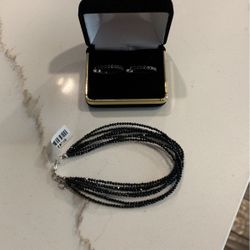 Spinal Earrings And Bracelet 