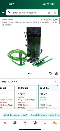 Eheim 2215 Aquarium Filter