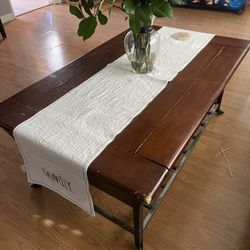 Solid Wood Coffee Table