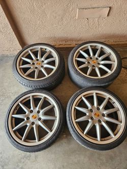 19" Porsche Carrera Sport Style Staggered Wheels 5x130 - Fits 997/996/987/986 Boxster
Cayman