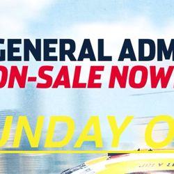 NASCAR CHICAGO 2024 GENERAL ADMISSION WRISTBANDS!
