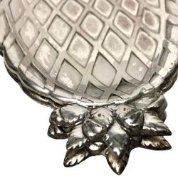 Silver Pineapple Trinket Tray or Plate
Silver-plate Pineapple Catchall Tray