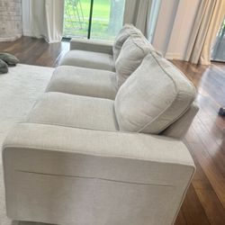 Couch With USB and Under Seat Storage 