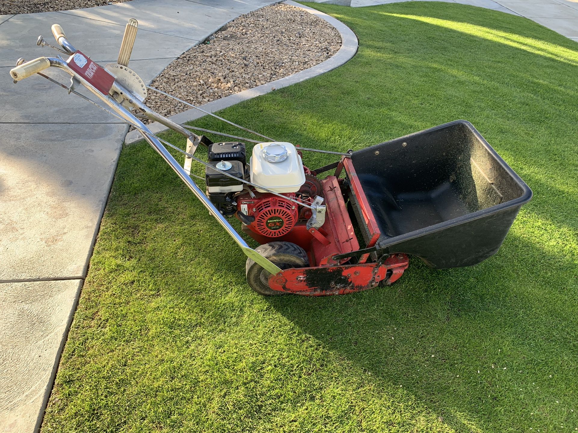 Tru Cut Mower and Mclane edger