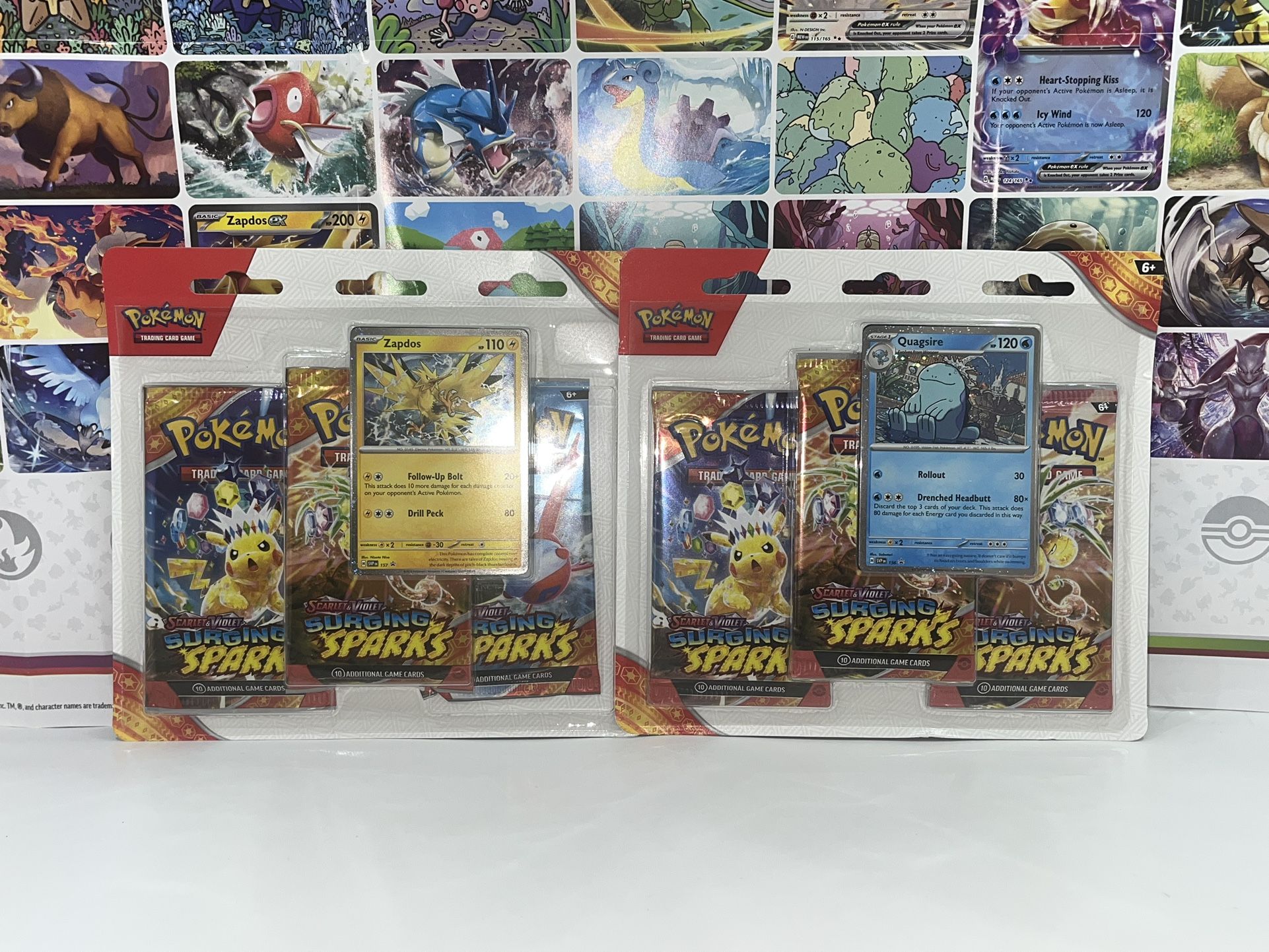 Surging Sparks 3 Pack Blister