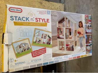 Little tikes wood dollhouse