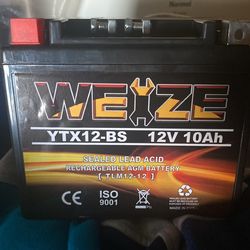 WEZE 12 Volt Battery