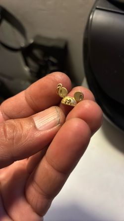 14KT YELLOW GOLD DISNEY VAN DELL MICKEY MOUSE EARS HAT CHARM PENDANT RARE NOS
